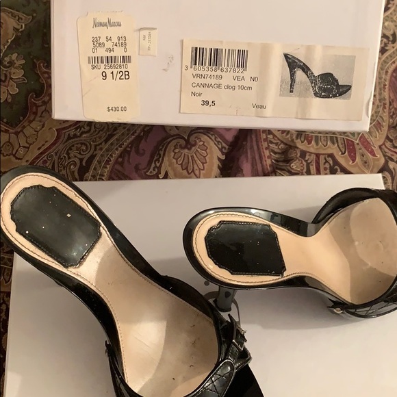 CHRISTIAN DIOR Black High Heel Sandal - Picture 8 of 8